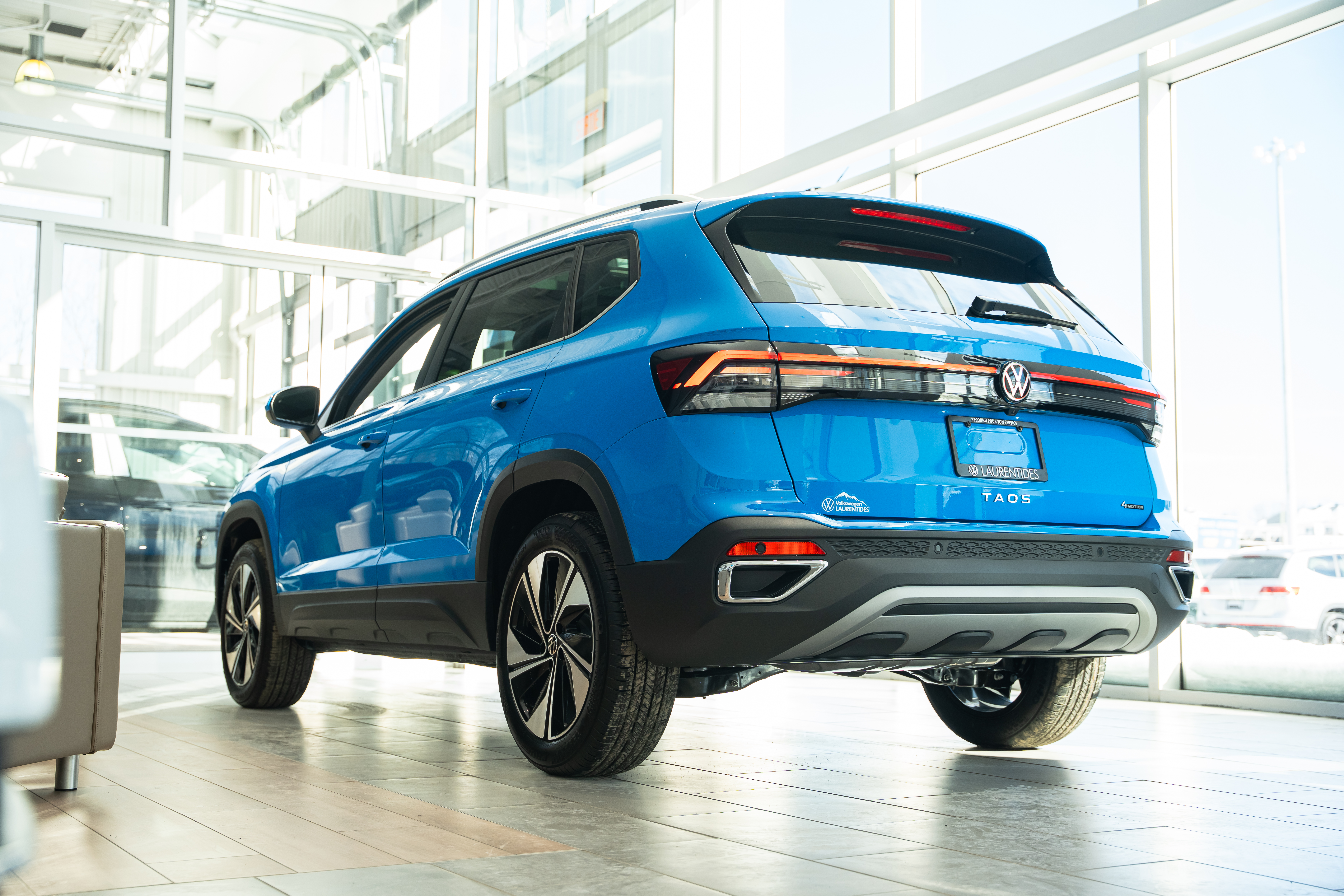 Volkswagen Taos 2025 – Vue arrière